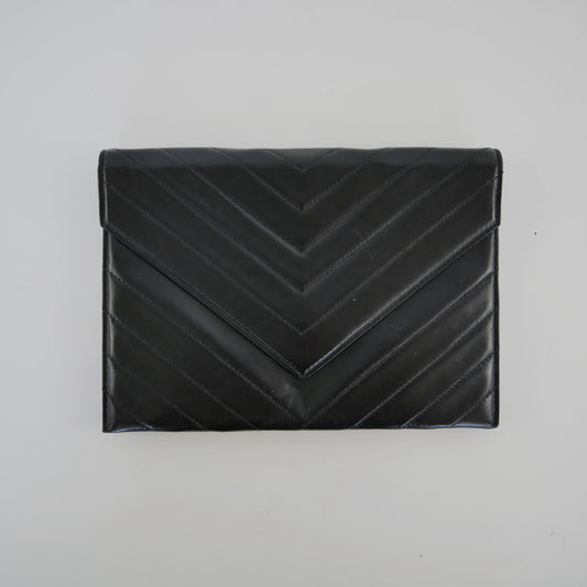 Yves Saint Laurent Vintage Leather Clutch