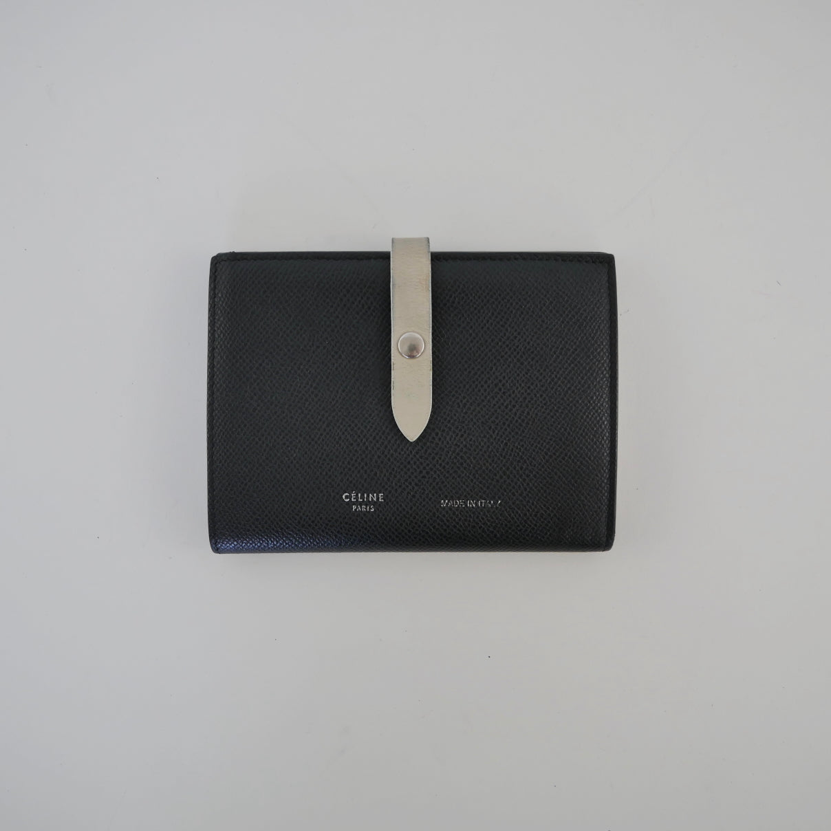 Celine Leather Compact Wallet