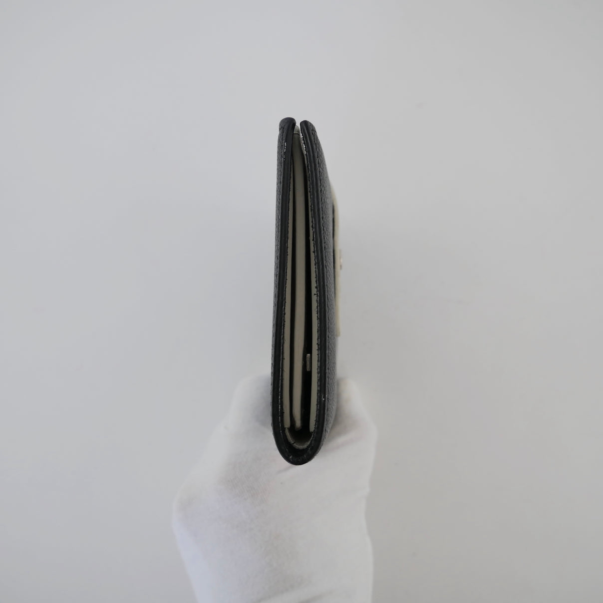 Celine Leather Compact Wallet
