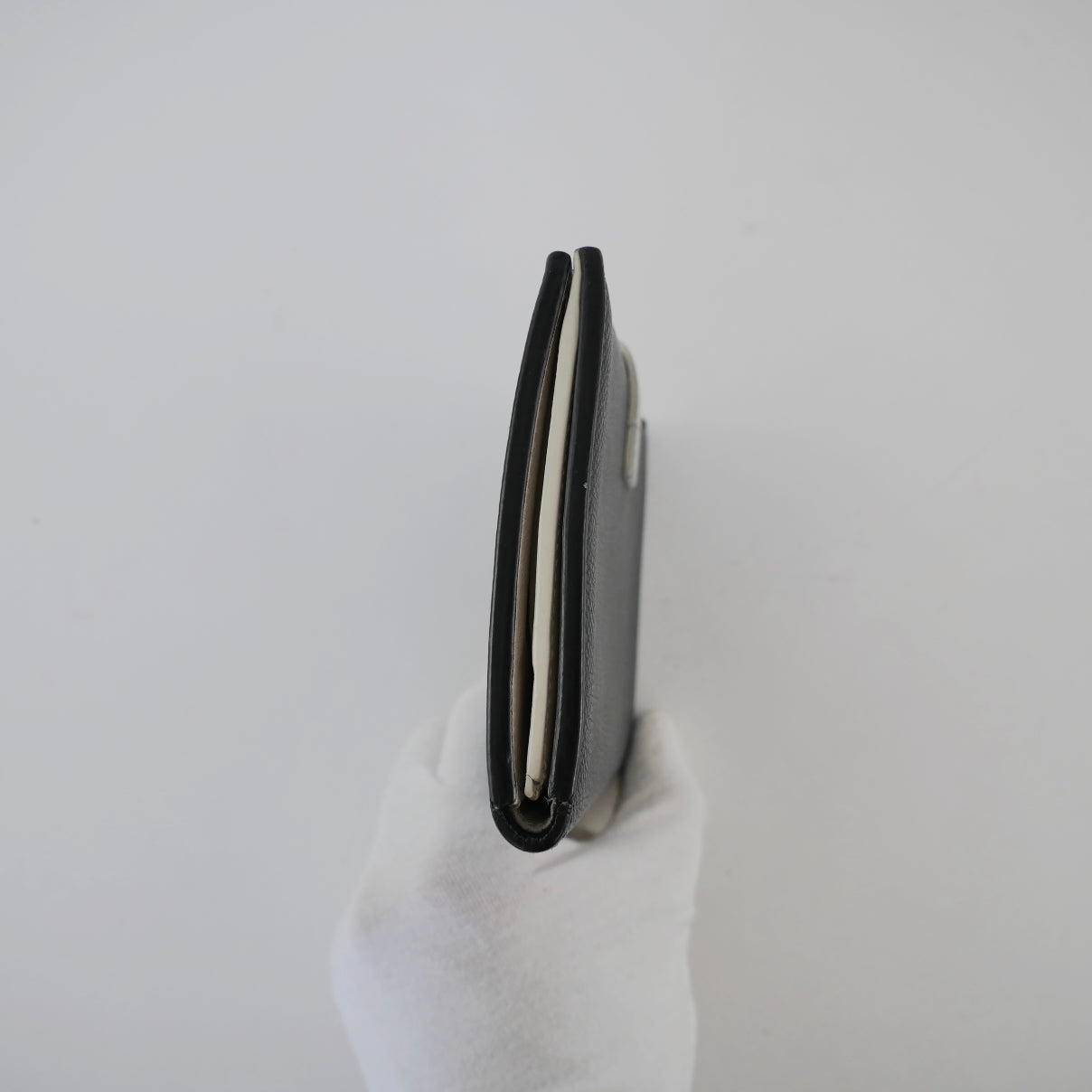 Celine Leather Compact Wallet