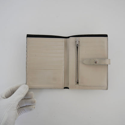 Celine Leather Compact Wallet