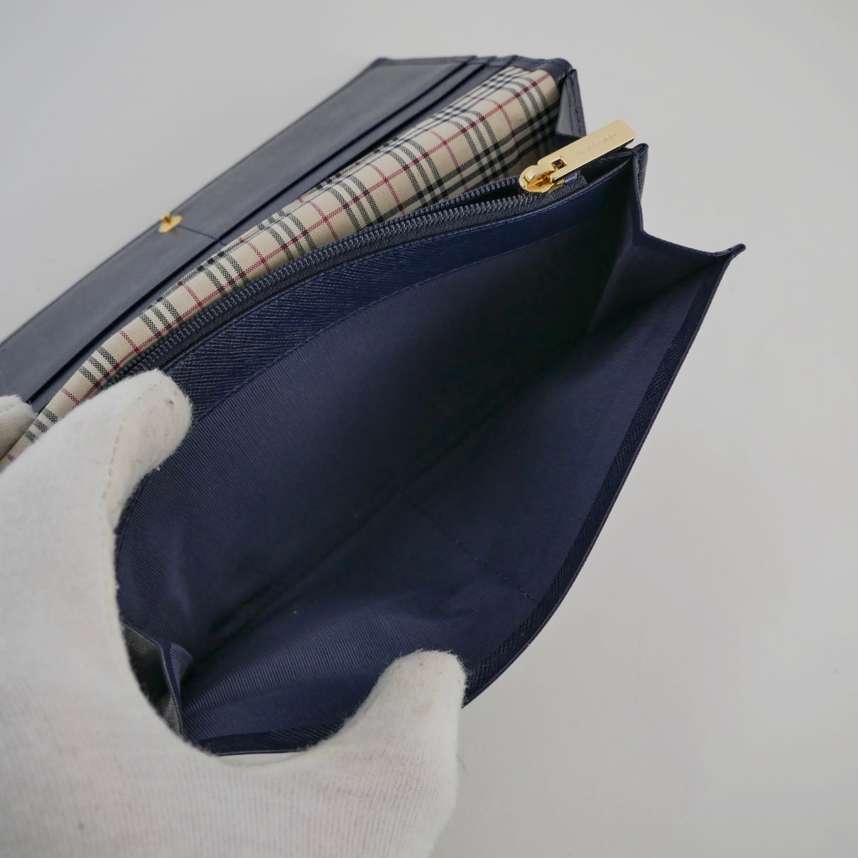Burberry Vintage Leather Wallet