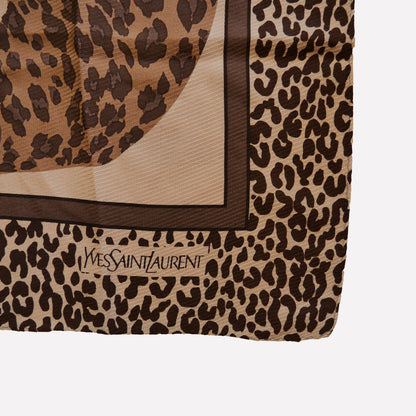 Yves Saint Laurent Silk Scarf