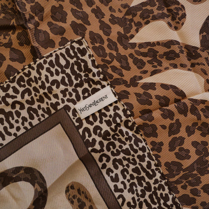 Yves Saint Laurent Silk Scarf