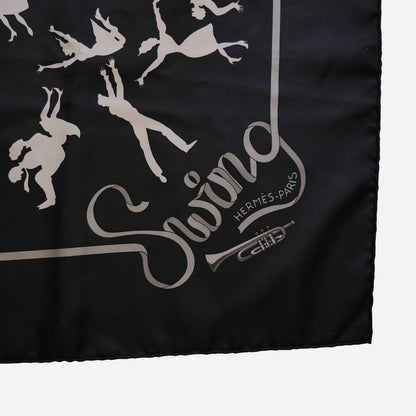 Hermes 100% Silk Boogie Woogie Scarf