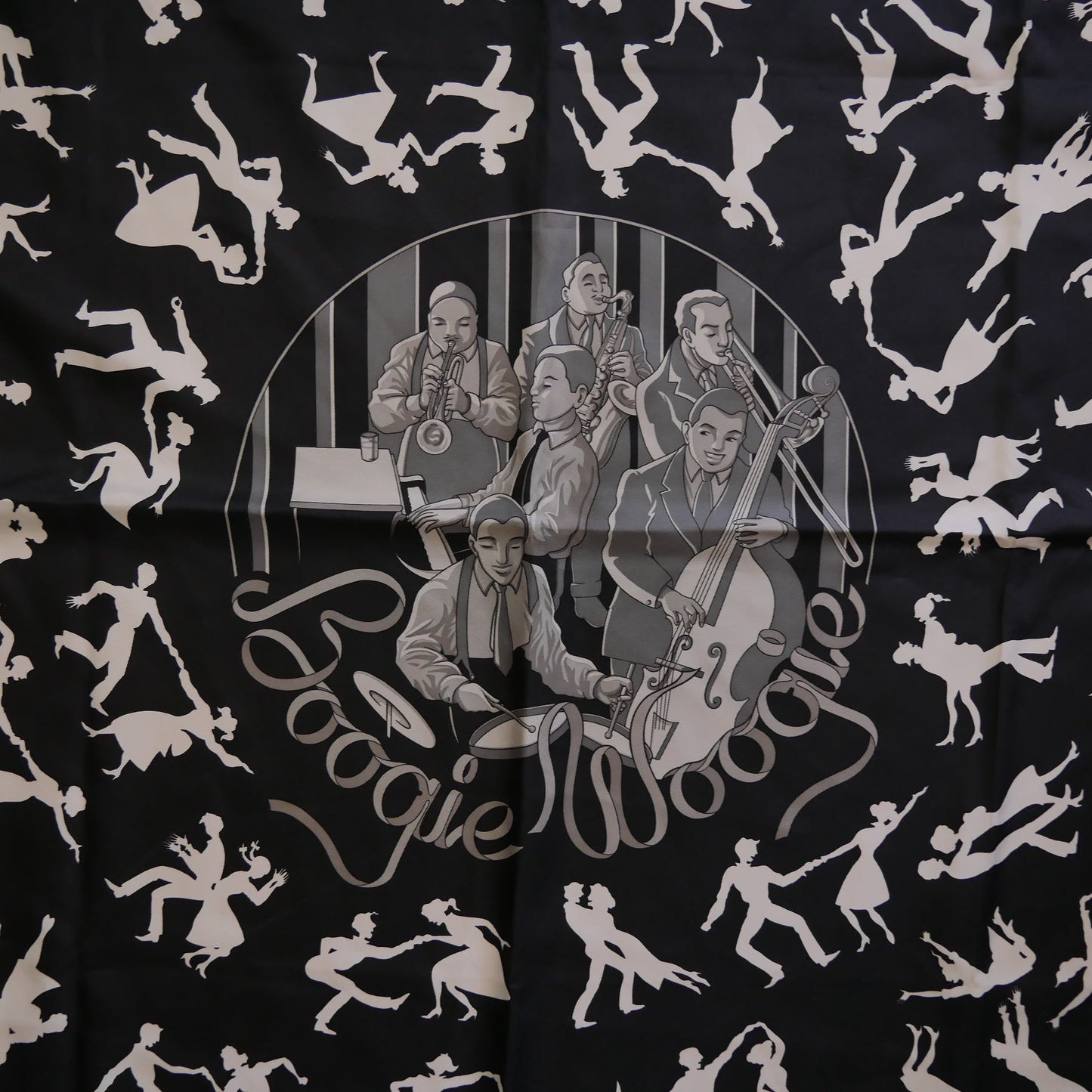 Hermes 100% Silk Boogie Woogie Scarf