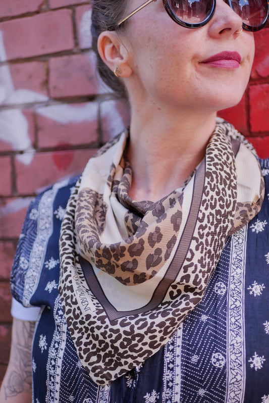 Yves Saint Laurent Silk Scarf