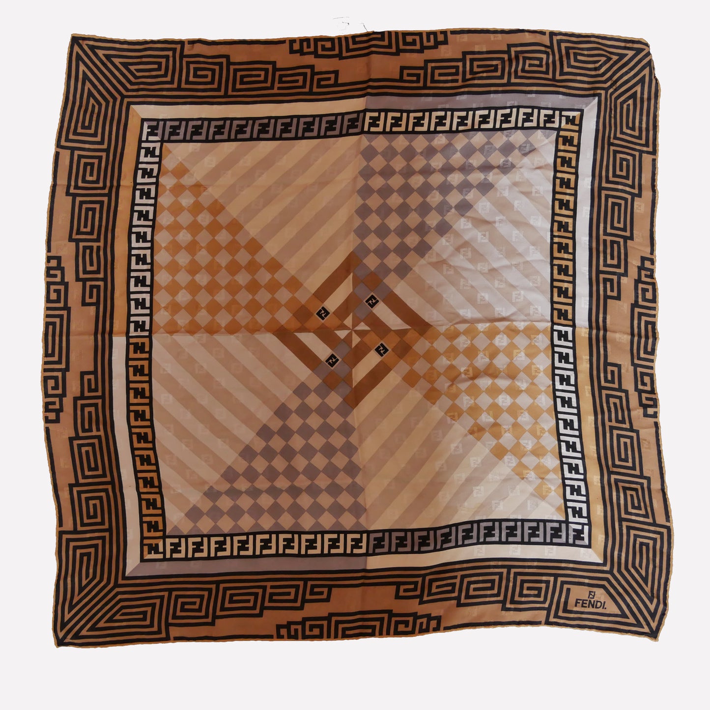 Fendi Vintage Silk Scarf
