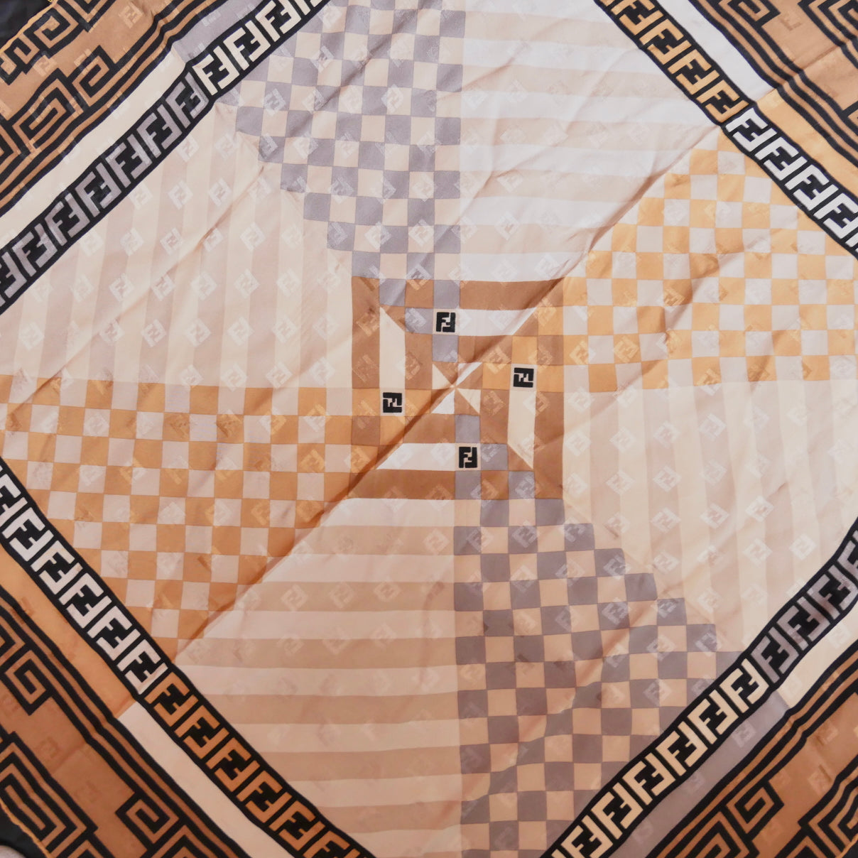 Fendi Vintage Silk Scarf