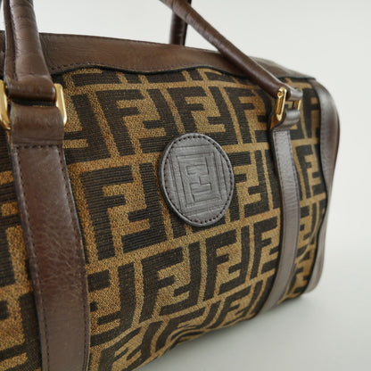 Fendi Zucca Vintage Boston Bag
