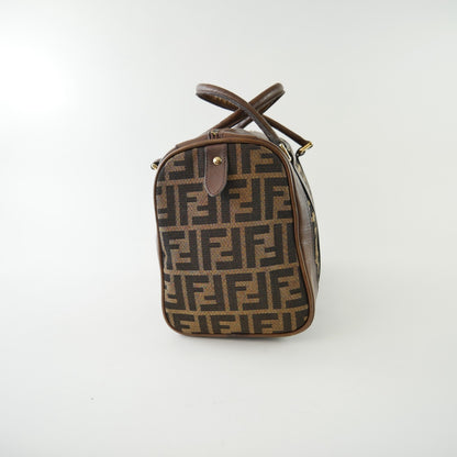Fendi Zucca Vintage Boston Bag