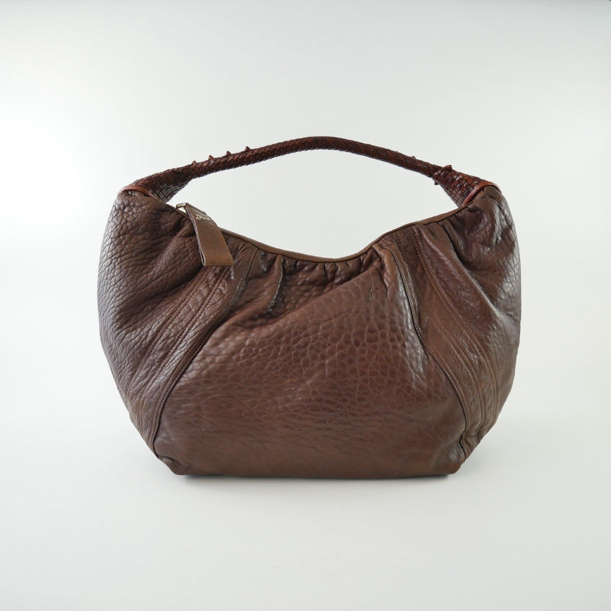 Fendi Leather Spy Shoulder Bag