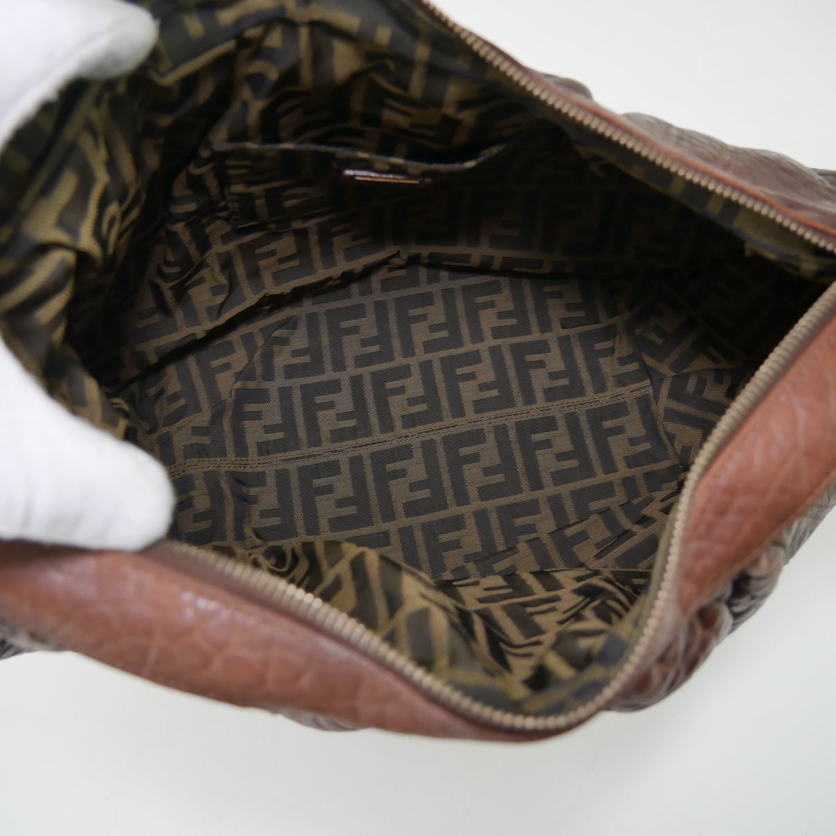 Fendi Leather Spy Shoulder Bag