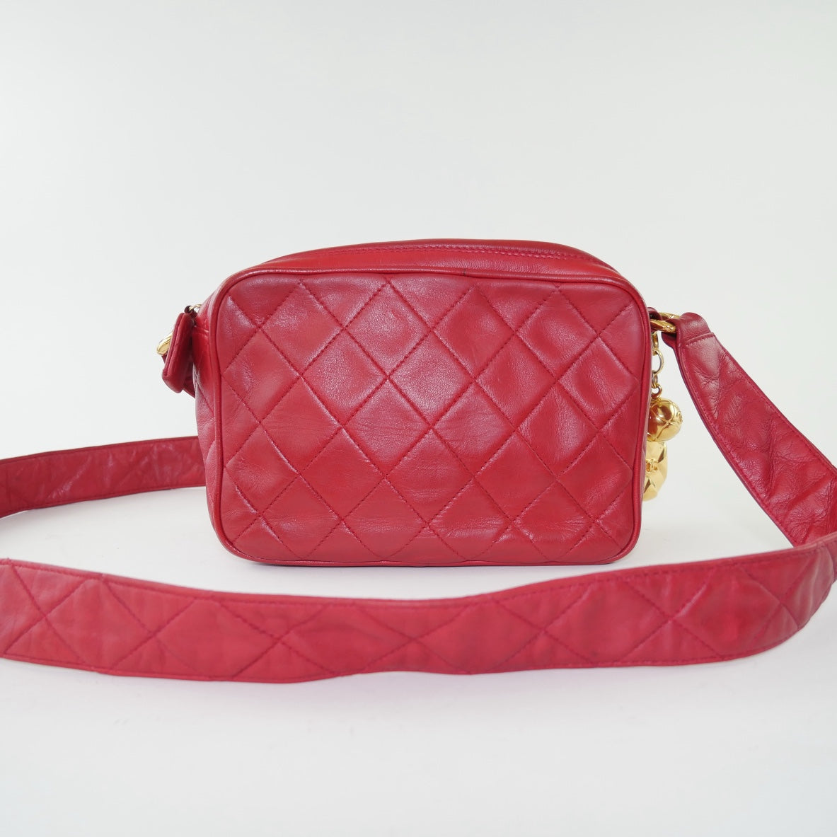 Chanel Vintage Quilted Camera Bag