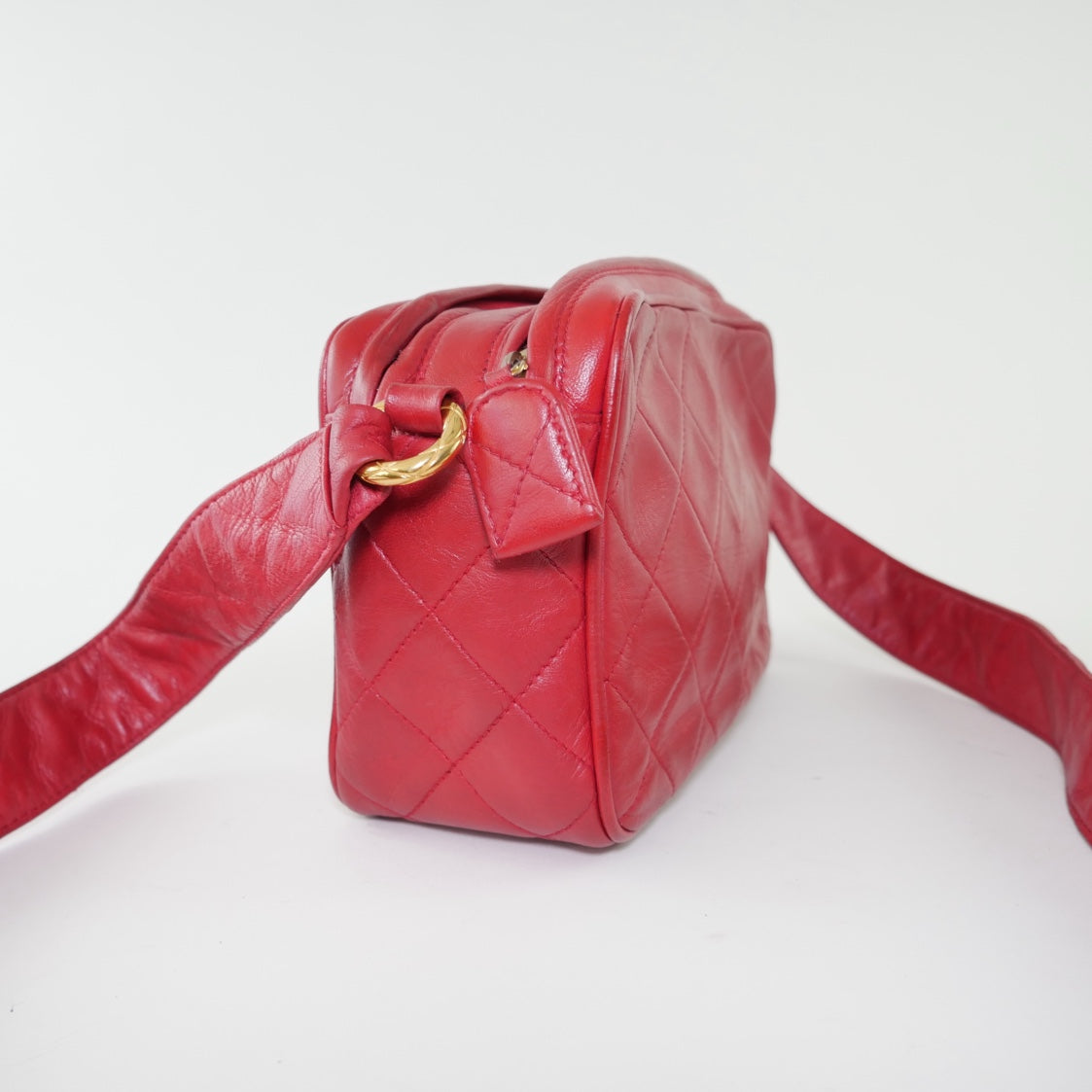 Chanel Vintage Quilted Camera Bag