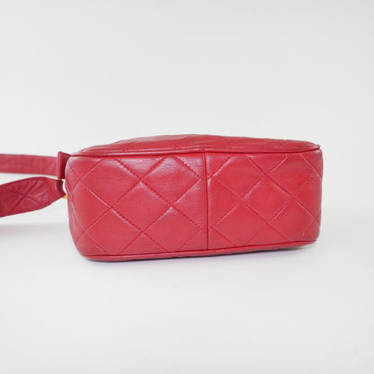 Chanel Vintage Quilted Camera Bag