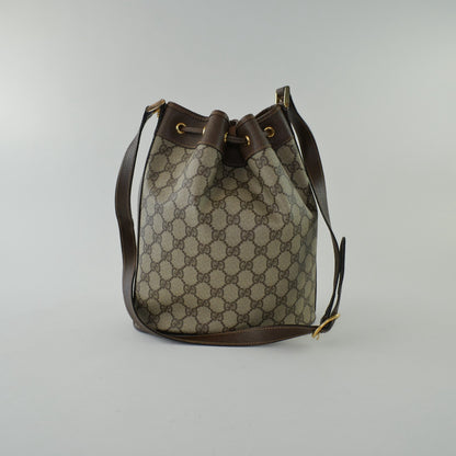 Gucci Supreme Canvas Vintage Bucket Bag