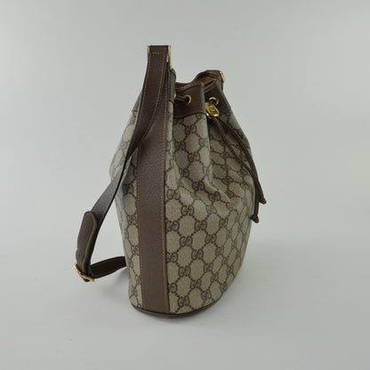 Gucci Supreme Canvas Vintage Bucket Bag