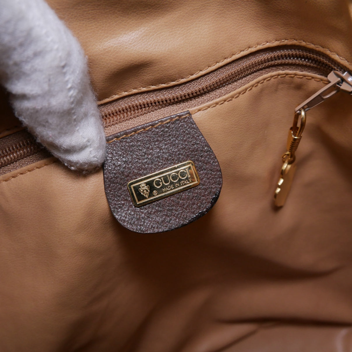 Gucci Supreme Canvas Vintage Bucket Bag