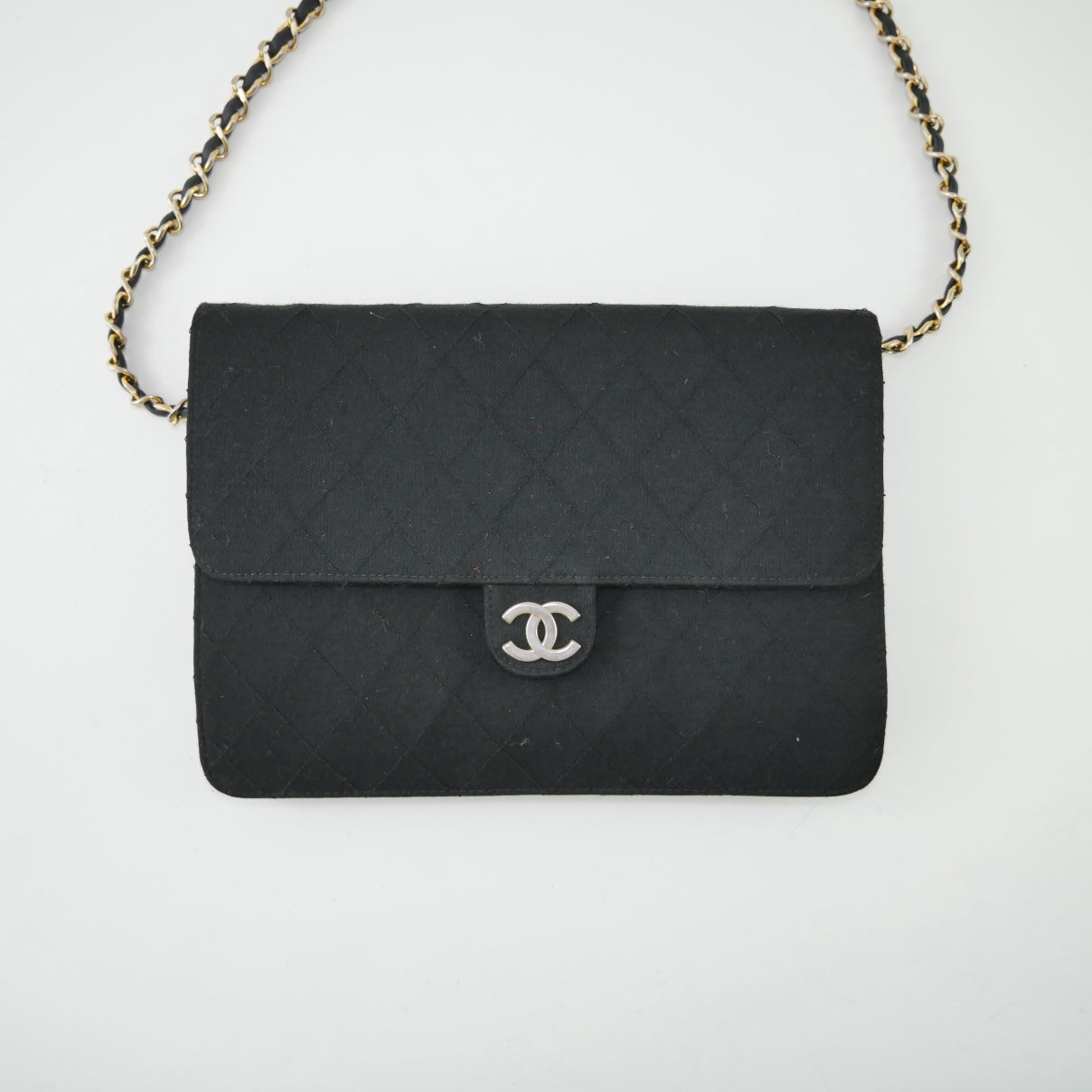 Chanel Vintage Jersey Flap Bag