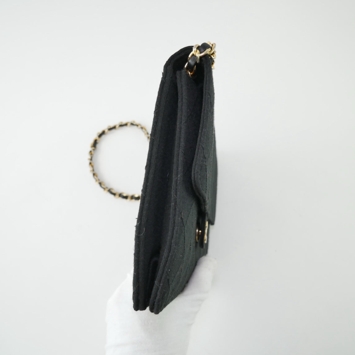 Chanel Vintage Jersey Flap Bag