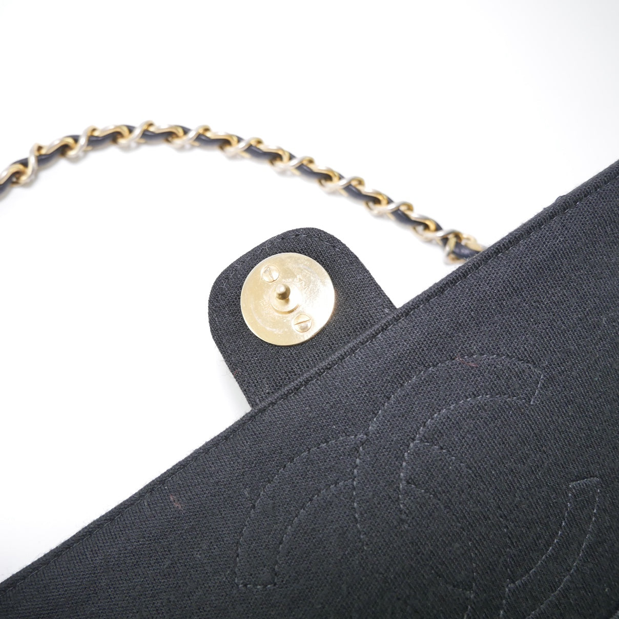 Chanel Vintage Jersey Flap Bag