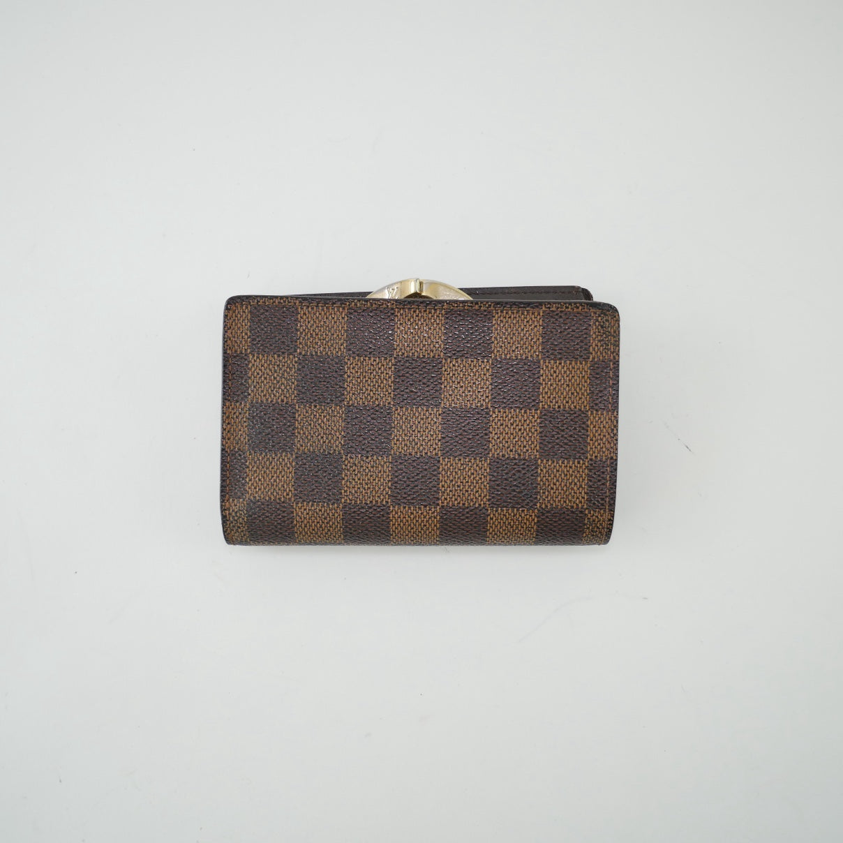 Louis Vuitton Damier Kisslock Wallet
