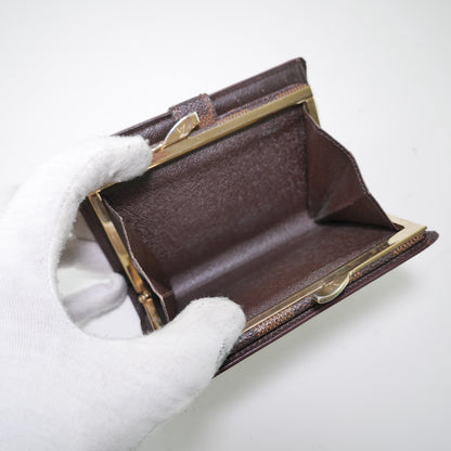 Louis Vuitton Damier Kisslock Wallet