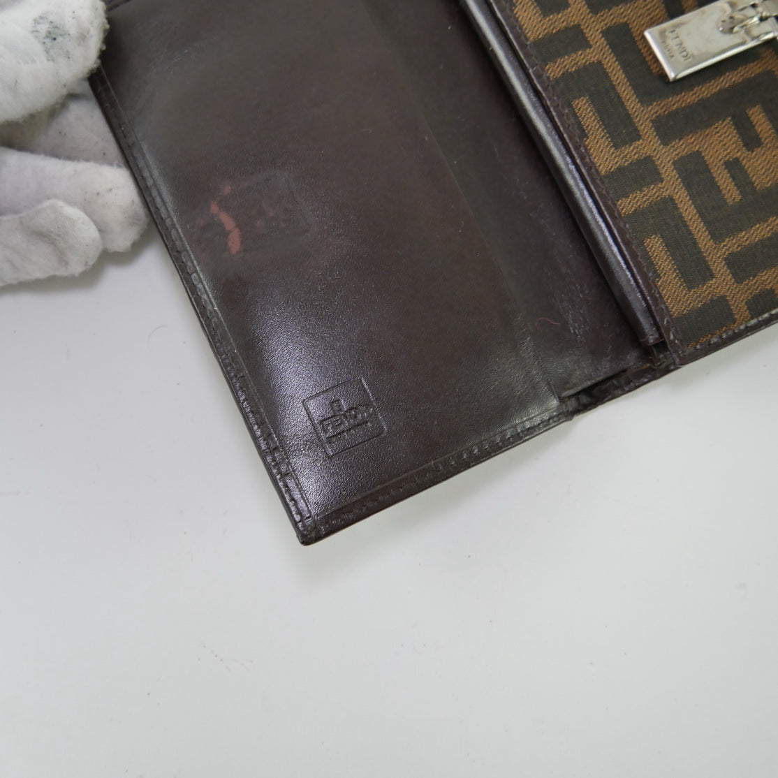 Fendi Zucca Mamma Wallet
