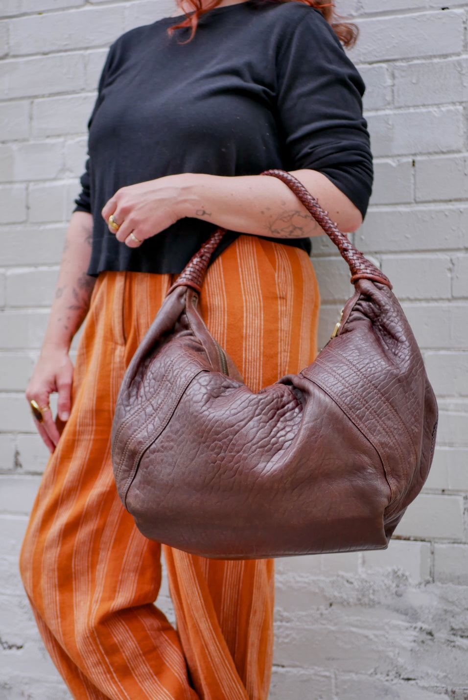 Fendi Leather Spy Shoulder Bag