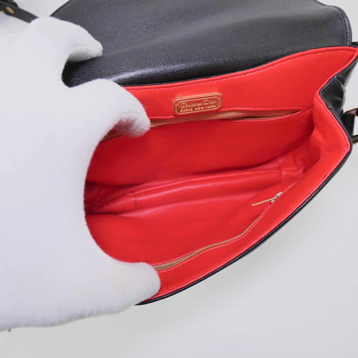 Christian Dior Vintage Leather Crossbody