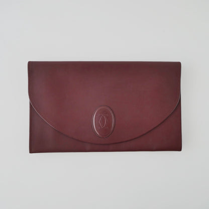 Cartier Vintage Leather Clutch