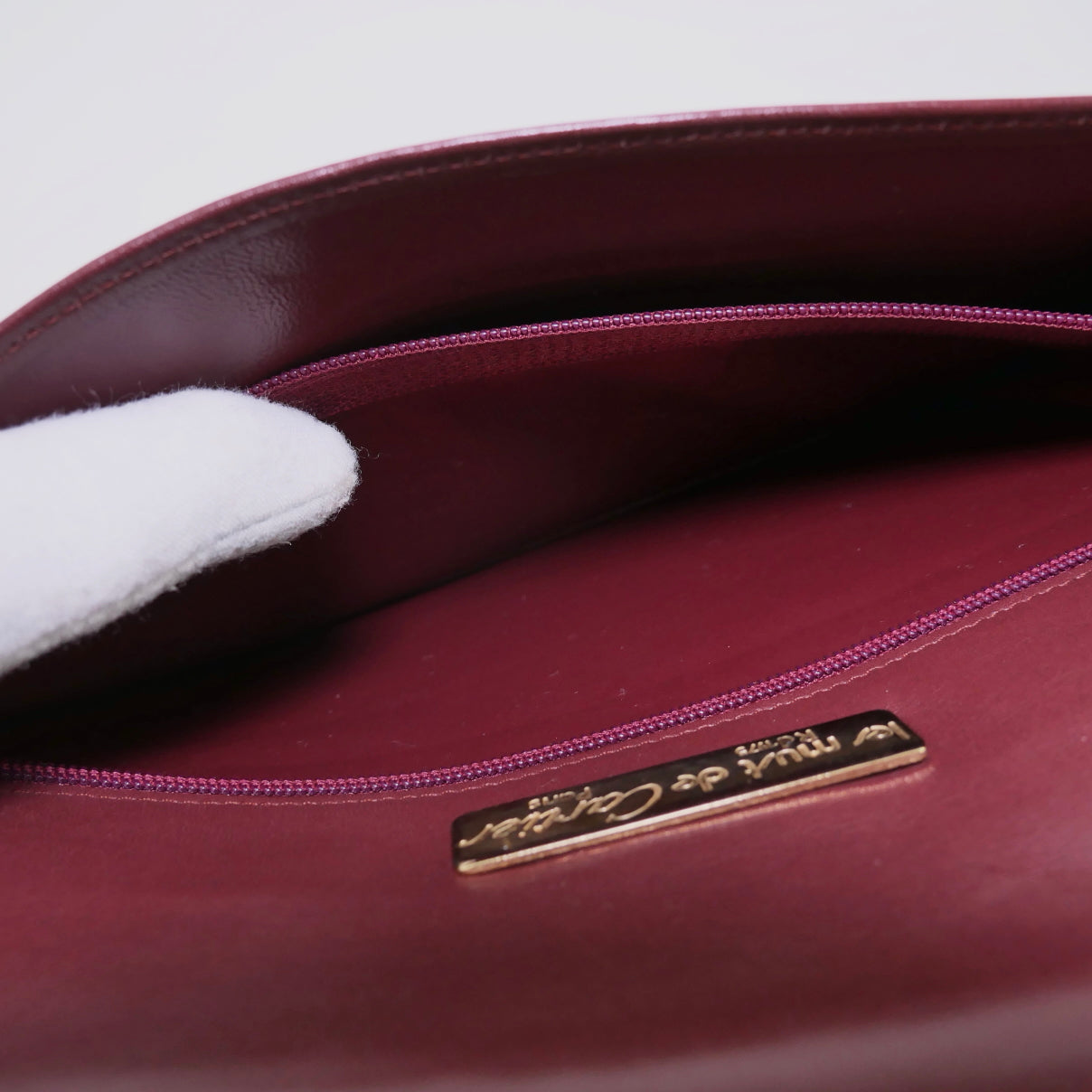 Cartier Vintage Leather Clutch