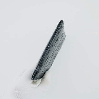 Celine Leather Zippy Card Holder