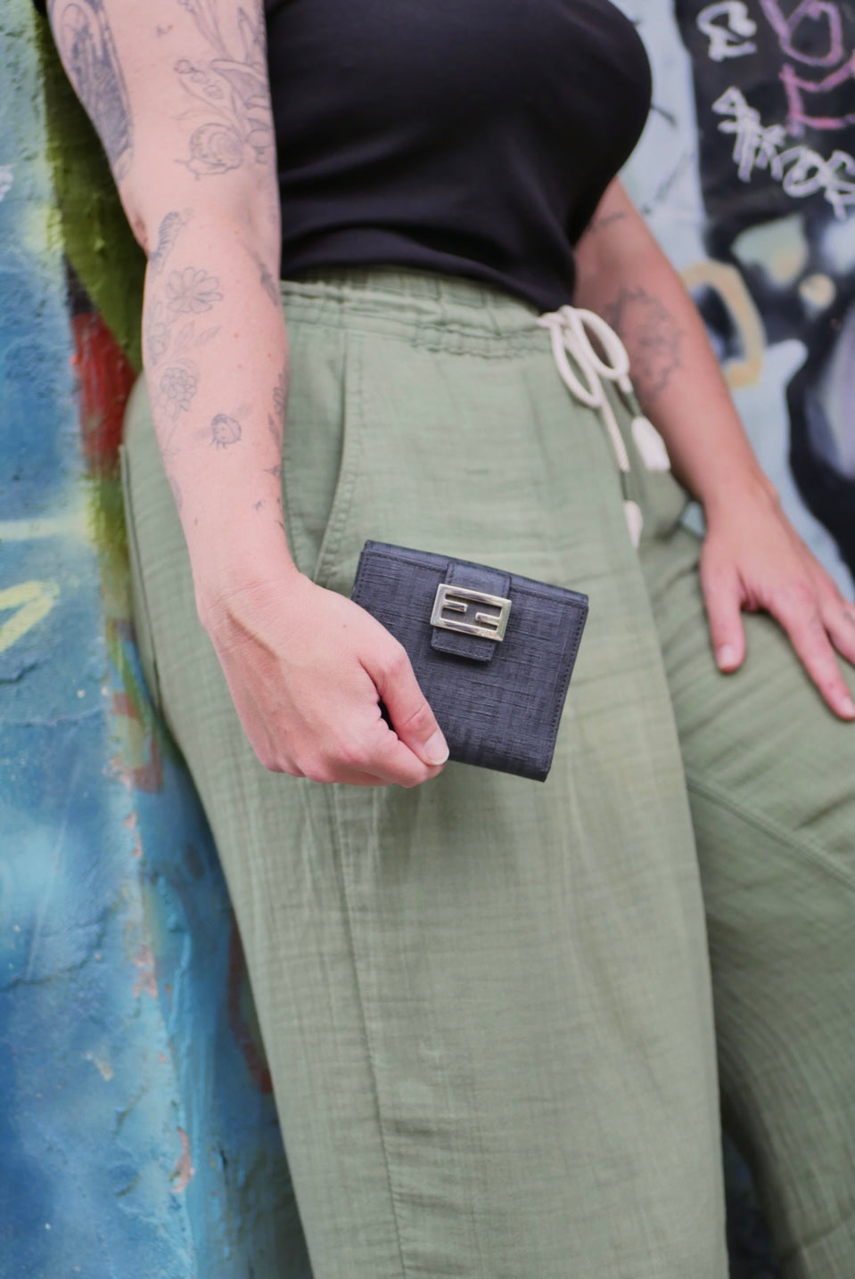 Fendi Mamma Hardware Bifold Wallet