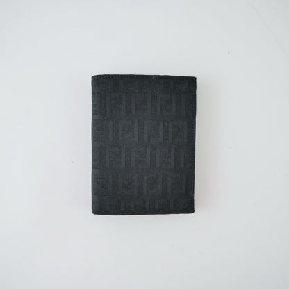 Fendi Canvas Micro Zucca Slim Wallet