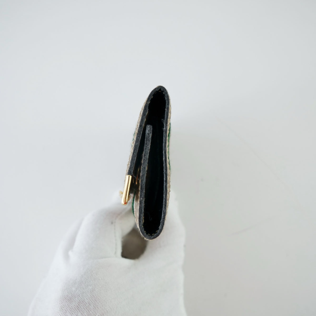 Gucci Vintage Supreme Canvas Sherry Web 6 Keyring