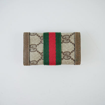 Gucci Vintage Supreme Canvas Sherry Web 6 Keyring