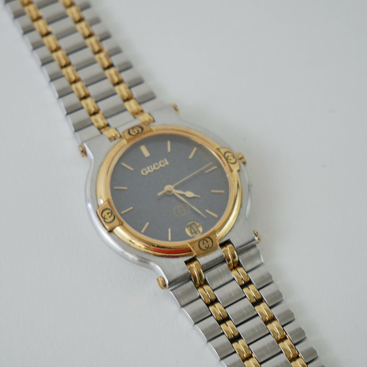 Gucci Vintage Metal Watch