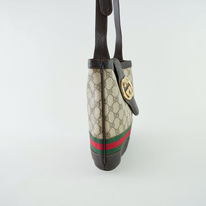 Gucci Vintage Sherry Web Shoulder Bag