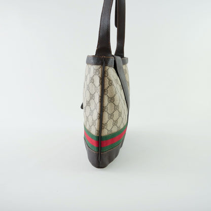 Gucci Vintage Sherry Web Shoulder Bag