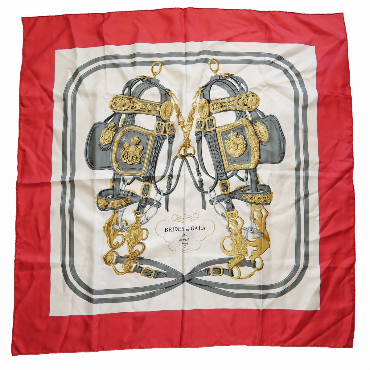 Hermes Brides De Gala Scarf