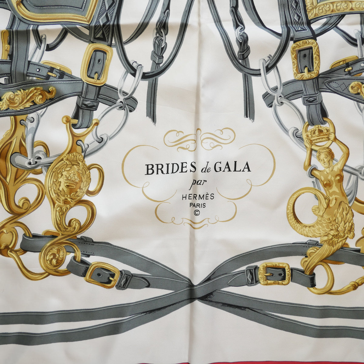 Hermes Brides De Gala Scarf
