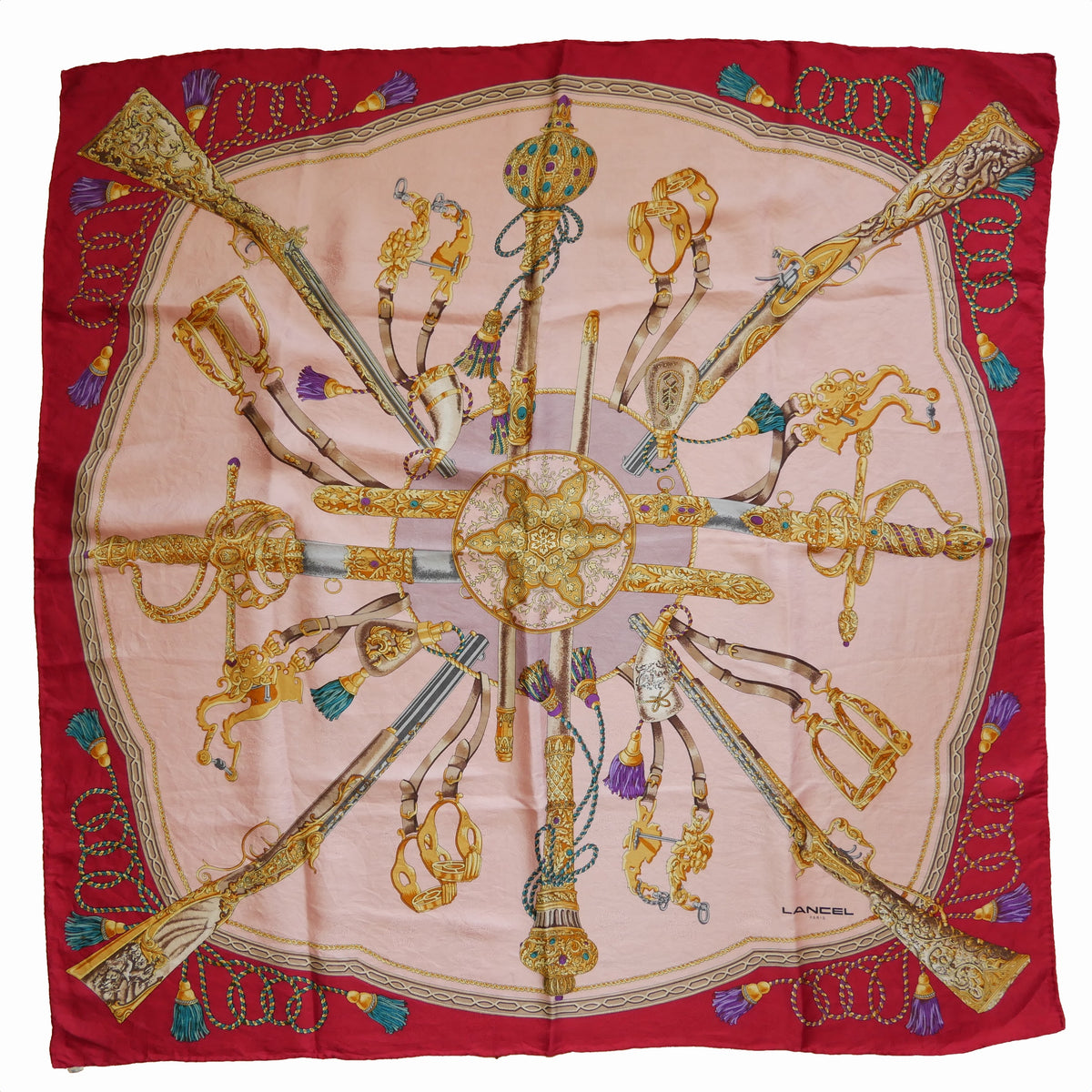 Lancel Silk Scarf