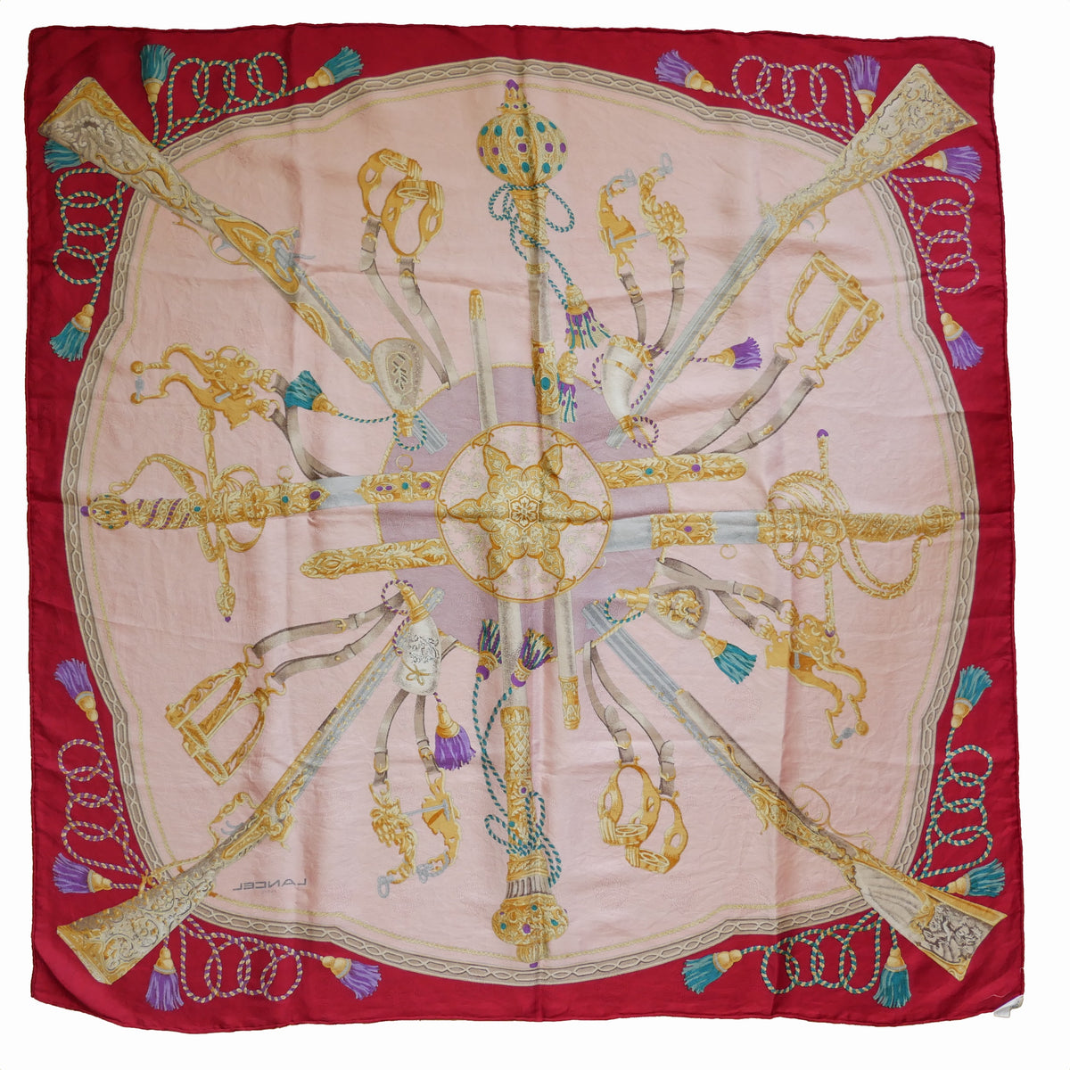Lancel Silk Scarf