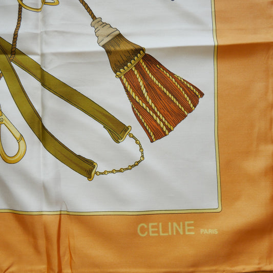 Celine Vintage Silk Scarf