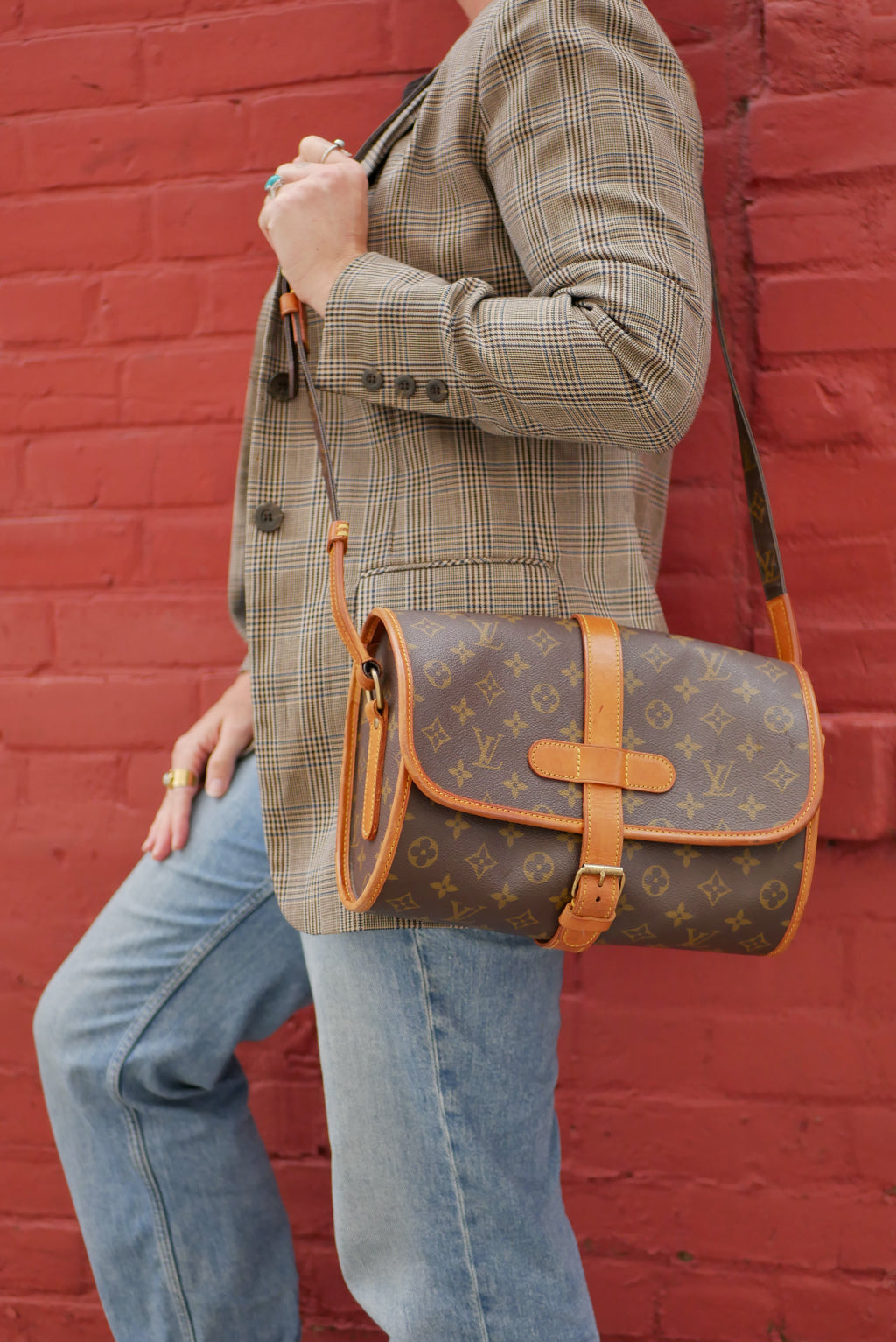 Louis Vuitton Vintage Monogram Marne Bag