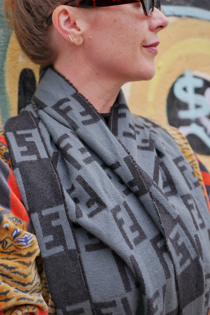 Fendi Vintage Wool Scarf