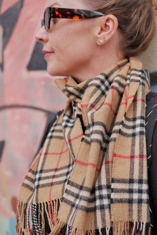 Burberrys Vintage Cashmere Scarf
