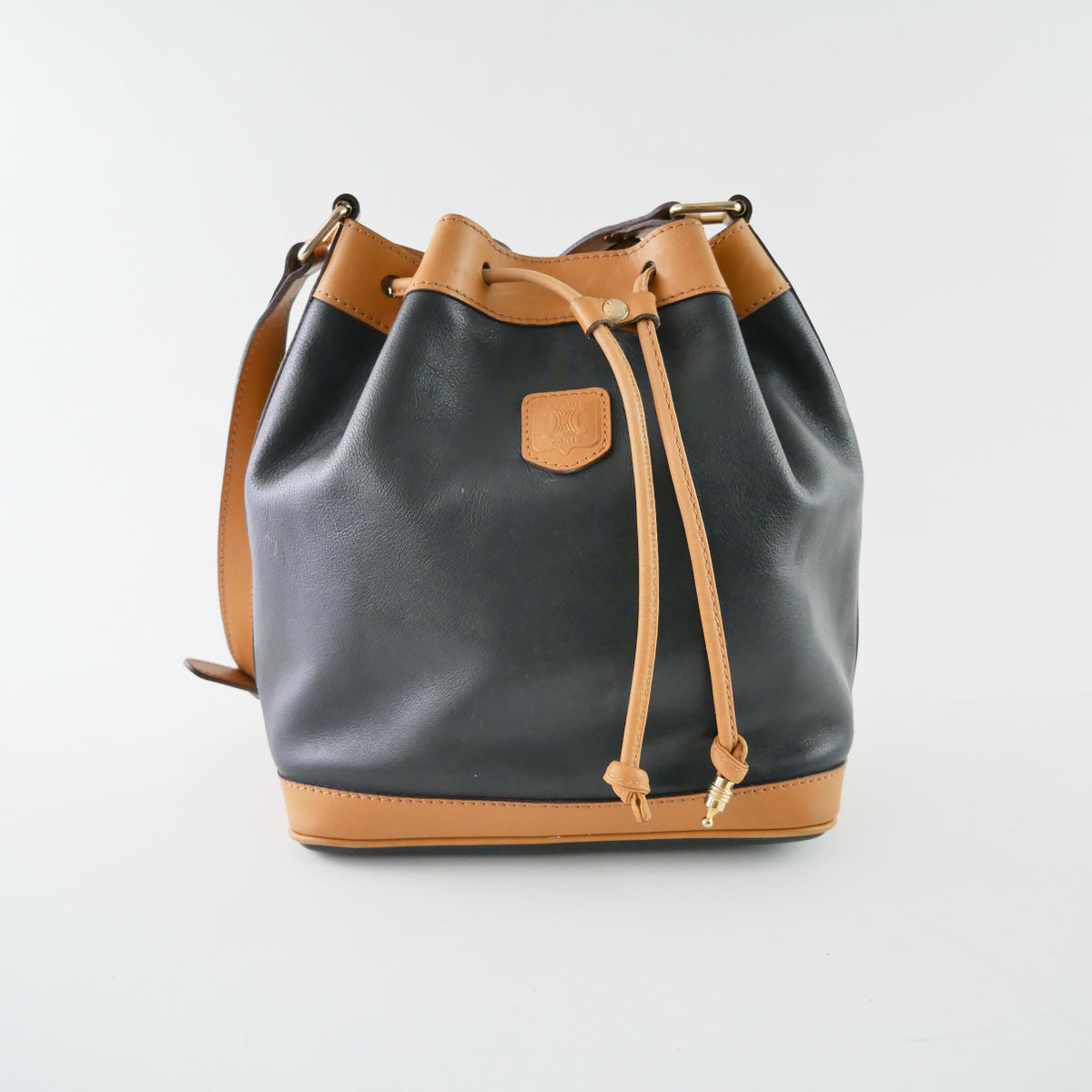 Celine Leather Bucket Bag
